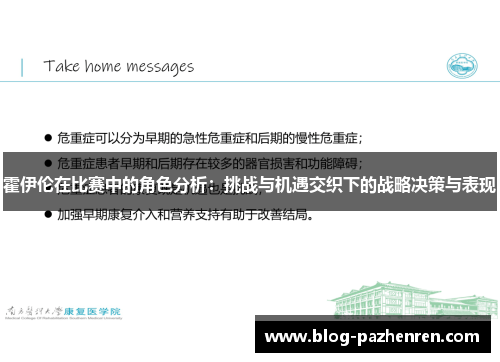霍伊伦在比赛中的角色分析：挑战与机遇交织下的战略决策与表现
